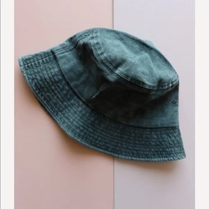 NWT Dark Green Bucket Hat